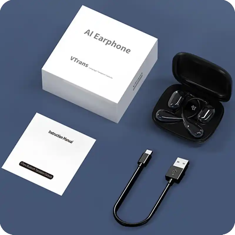 هدست مترجم مدل VTrans AI Earphone